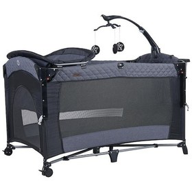 Resim Prego 8040 Miami Premium Oyun Parkı 70x120 Cm Füme-10297 