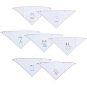 Resim Funna Baby 7'li Bandana Set - Days - Renkli - 0/3 Ay 