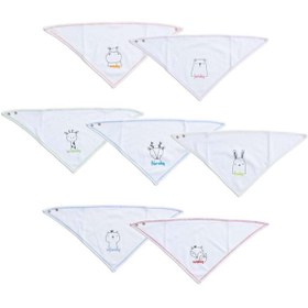 Resim Funna Baby 7'li Bandana Set - Days - Renkli - 0/3 Ay 