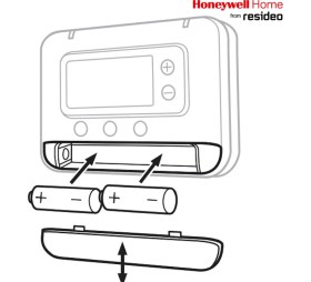 Resim Honeywell T2H110A0069 Kablolu Oda Termostatı – Isıtma Sistemleri Için On/off Duvar Tipi Termostat 