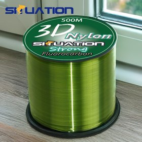 Resim SIIUATION 500M-546YDS Askeri Yeşil Balıkçılık Hattı Ana Hat Alt Hat Deniz Çubuğu Platformu Balıkçılık Hattı Süper Güçlü Çekiş Direnci ve Aşınma Direnci ile 