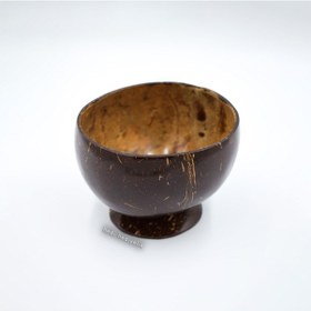 Resim Hindistan Cevizi Kase Parlak Çerezlik Sosluk Ahşap 