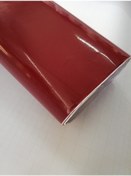 Resim Parlak Bordo Düz Zemin Folyosu 1 M-122 Cm 