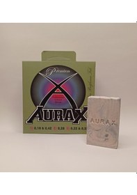 Resim Aurax Ax-18-s Kısa Sap Bağlama Teli Profesyonel 0.18 Sabun Hediyeli 
