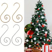 Resim 40/60/100 adet Noel Süsleri saç tokası, Noel Ağacı Askısı, Noel Ağacı Askısı Boncuk Topu Metal saç tokası Xmas Dekorasyon S saç tokası, Sahne Dekoru, Oda Dekoru, Ev Dekoru, Tatil Partisi Dekoru, Noel Dekoru, Cadılar Bayramı 