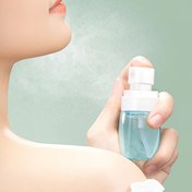 Resim 1 adet Taşınabilir Şeffaf Sprey Şişesi, Seyahat Boyutu 30/60/100ml, Kokusuz Plastik, Yeniden Doldurulabilir Parfüm Sisletici, Losyon ve Tonik Dağıtıcı 