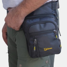 Resim Lederax Motorcu Kurye Bacak ve Bel Çantası LD242 - Sarı - Siyah 