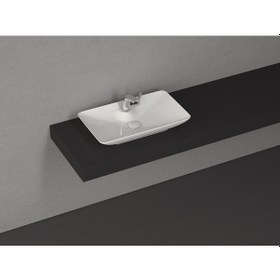 Resim Isvea Sistemay Clear S&S Tezgahüstü Lavabo 65 CM 10Sy50065Sv 