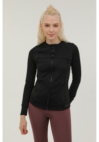 Resim Lumberjack W-SN112 KALINA FULL ZIP T Siyah Kadın Eşofman Üstü 