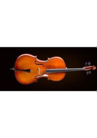 Resim Valencia Ce400f12 Çello 1/2 French Style Ara Boy - Kutu Ve Yay Dahil - Parlak 