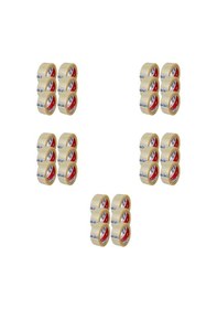 Resim Ve-ge Bant Şeffaf Koli Bandı / 45 Mm X 100 Metre / 6'lı 5 Paket - 30 Rulo 30 