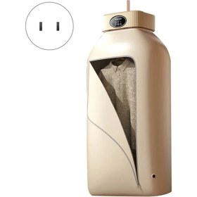 Resim 600W Taşınabilir Çamaşır Kurutucu Elektrikli Akıllı Kurutma Rafı Daire, Yurt, Rv -Mini Kurutucu ile Kurutucu Çantası Abd Fiş -A Için Asmak (Yurt Dışından) 