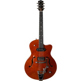 Resim Godin 5th Avenue Uptown Custom Elektro Gitar (Havana Brown) 