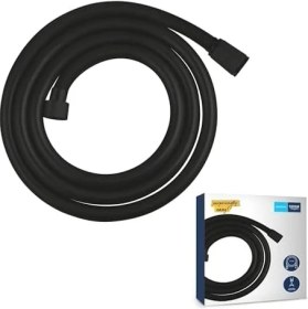 Resim Vitalioflex Trend Quickfix Duş Hortumu, 1750 Mm, Mat Siyah, 287422432 