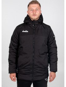 Resim Diadora Alto Anorak Uzun Mont Siyah 
