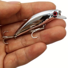 Resim 1 adet Daldırılabilir Minnow Mini Yem 