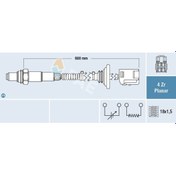 Resim FAE 77456 Oksijen Sensoru Arka Corolla 1.4 Vvt I 2002 2007 (E12) / (Zze120) 8946502070 (WE184811) 