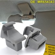 Resim Çifti Mitsubishi Lancer Asx Lancer Evolution X Outlander Sport Mr654343 Gri Güneşlik Kanca Klip Braketi Askı Araba Parçaları 