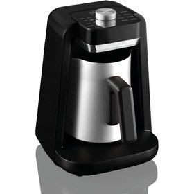 Resim Arzum OK0020-K Okka Rich Spin Pro Türk Kahvesi Makinesi Siyah Krom 