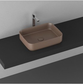 Resim İsvea Isvea Infinity 50 Cm Tezgahüstü Lavabo-vizon 