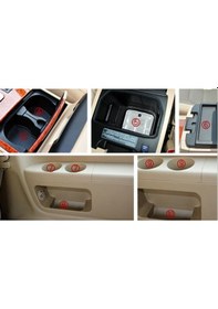 Resim Toyota Uyumlu Land Cruiser Lc200 2016 Araç Içi Silikon Kaymaz Ped Kaplam (547222389) 