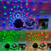 Resim Renklendirilmiş LED Projesi ile Mini Disko Topu Işığı - USB Güçlü, Çok Yönlü İç/Dış Mekan Parti, Karaoke, Araba ve Doğum Günü Dekoru, ABS Gövde, Akrilik Mercek, Su Geçirmez Olmayan, Araba Parti Işığı|Canlı Işık Gösterisi|Dayanıklı ABS 