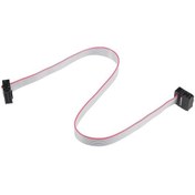 Resim 2X4 8 Pin Dişi-Dişi Flat Kablo - 50Cm 
