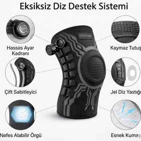 Resim Ergomedx™ - Akıllı Diz Desteği - M (45-65 kg) / Beyaz / Sağ 