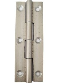 Resim Alüminyum 8 Cm Dar Sabit Mentese 80 X 28 X 1.8 Mm / 10 Adet 