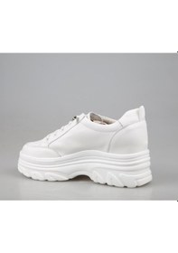 Resim Guja 24Y361 Dolgu Topuk Beyaz Kadın Sneakers 001 