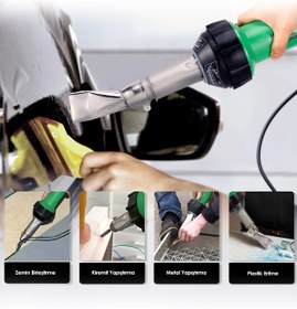 Resim dorf Plastik Kaynak Makinesi Tampon Tamir Tabancası Kutulu Set 