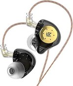 Resim KZ EDX PRO Kablolu Kulaklık, Ağır Bas Stereo HiFi Kulaklık, Kulaklığa Uyar, Odyofil için Uygun, 1DD Yeni 10 mm Dinamik Sürücü IEMs Kulak İçi Kulaklık Çıkarılabilir Kablolu (Mikrofonsuz) 