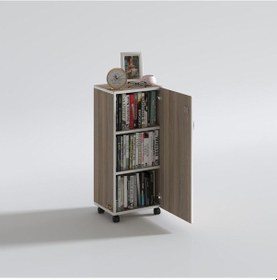 Resim Kenzlife mutfak dolabı zehra 108*030*032 crd kilitli tekerlekli banyo evrak ofis kitaplık ayakkabılık kiler 