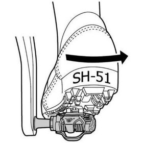 Resim Shimano SM-SH51 Mtb Pedal Kali(Kal Plakası Dahil) 