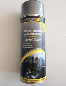 Resim Motip Torpido Parlatma Spreyi Kokpit Koruma Spreyi 400 ML 