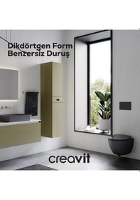 Resim Creavit Arc Mat Gri Boyalı Kumanda Paneli GP8002.00 Gri 