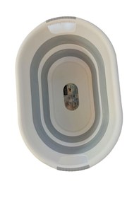 Resim Magic Katlanır Çamaşır Selesi 25 Litre Beyaz - Gri 