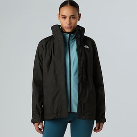 Resim The North Face Evolve II Triclimate Kadın Siyah Mont (NF0A8E02JK31) 