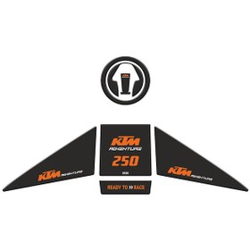 Resim SKM KTM 250 ADVENTURE 2019-22 UYUMLU TANK PAD SET 001 
