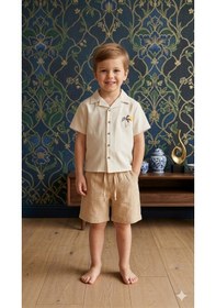 Resim Tuffy Kids Erkek Çocuk 2'li Takım Tfy-7056 Bej 
