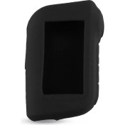 Resim Xiyu Shop Siyah Dandkey Anahtarlık Silikon Kılıf Kaymakam Starline A93 A63 Iki Yönlü Araba Alarm Uzaktan Kumanda A93 A63 LCD Verici (Yurt Dışından) 