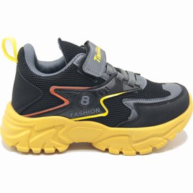 Resim VERA LİFE Unisex Aır Taban Siyah Erkek Çocuk Spor Ayakkabı 