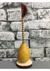 Resim Minyatür Bağlama Saz Masa Üstü Enstrüman 