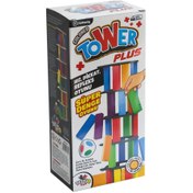 Resim Nessiworld 7317 Renkli Plus Tower Süper Denge Oyunu 54 Adet -Totteriq 