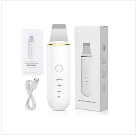 Resim Ultrasonik Spatula Yüz Akne Önleyici Siyah Nokta Temizleme Cihazı 