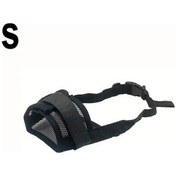 Resim Fochsia Siyah S Boy Küçük Köpek Ağızlığı Ayarlanabilir Nefes Ağ Fileli Antrenman 