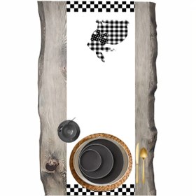 Resim Tavşan Easter Damalı Runner & Ranir 