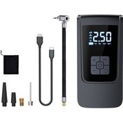 Resim Suıtu St-9624b 150psi Hava Pompası Akıllı Dijital Ekran Araba Bisiklet Siyah 