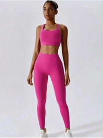 Resim Iron Team Premium Fitness Taytları 259835503 Pembe 