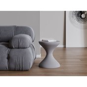 Resim Echo Furniture Kasia Açık Platin Gri Sehpa 